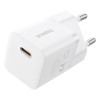 Baseus P10110909213-00 USB-C GaN5 mini 25W mains charger White Baseus P10110909213-00 USB-C GaN5 mini 25W mains charger White