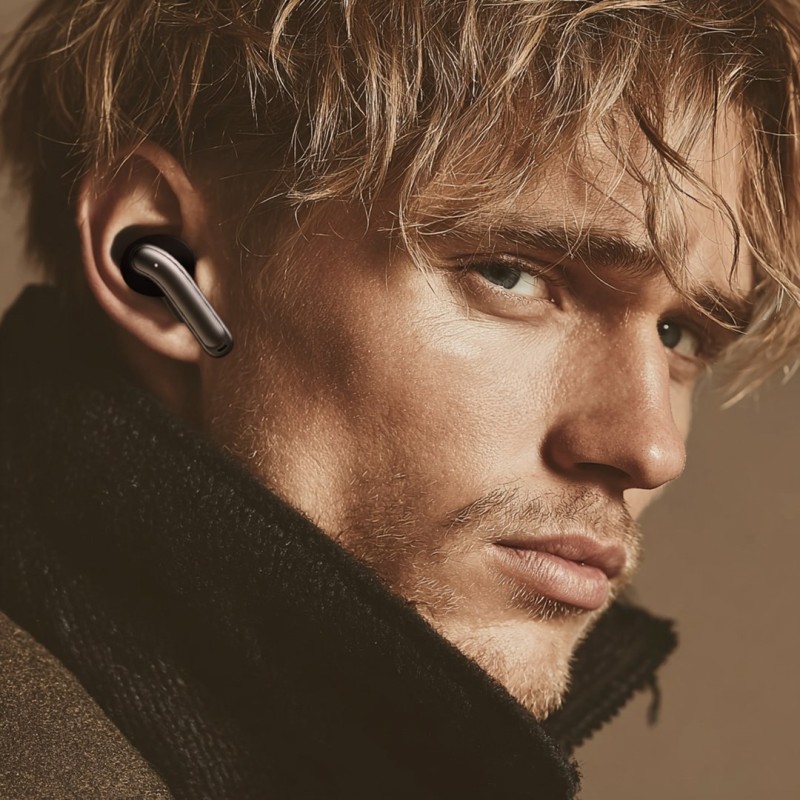 Audiocore wireless headphones, hybrid ANC, ENC, 6 microphones, charging case, Tuya, AC591 PRO