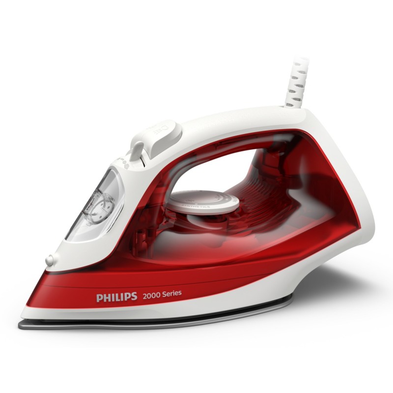 Philips 2000 series DST2010/40 iron Steam iron Non-stick soleplate Red, White Philips 2000 series DST2010/40 iron Steam iron Non-stick soleplate Red, White
