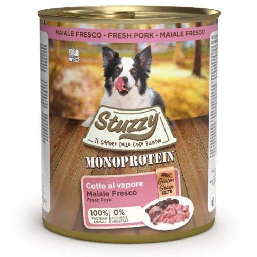 STUZZY Monoprotein Pork - wet dog food - 800 g STUZZY Monoprotein Pork - wet dog food - 800 g