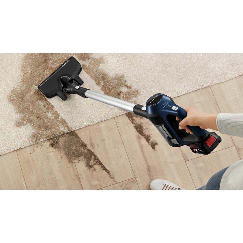 Bosch Serie 6 BBS611PCK stick vacuum/electric broom 2-in-1 stick vacuum Battery Dry Hygiene Filter Bagless Blue 2.5 Ah Bosch Serie 6 BBS611PCK stick vacuum/electric broom 2-in-1 stick vacuum Battery Dry Hygiene Filter Bagless Blue 2.5 Ah