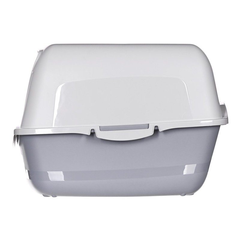 DIAMENTIQ BAYA whie/light grey - cat litter box - 55,5 x 40 x 38,7 cm DIAMENTIQ BAYA whie/light grey - cat litter box - 55,5 x 40 x 38,7 cm