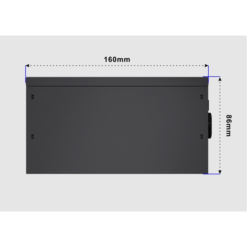 Gembird CCC-PSUGOLD-750W Power supply unit Fornax Power 750W active PFC 12cm fan 80+Gold Gembird CCC-PSUGOLD-750W Power supply unit Fornax Power 750W active PFC 12cm fan 80+Gold