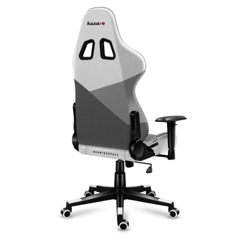 Huzaro Force 6.2 PC gaming chair Bucket (cradle) seat Grey, White Huzaro Force 6.2 PC gaming chair Bucket (cradle) seat Grey, White