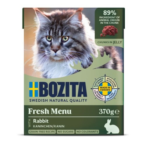 BOZITA Rabbit in Jelly - Wet Cat Food - 370g BOZITA Rabbit in Jelly - Wet Cat Food - 370g