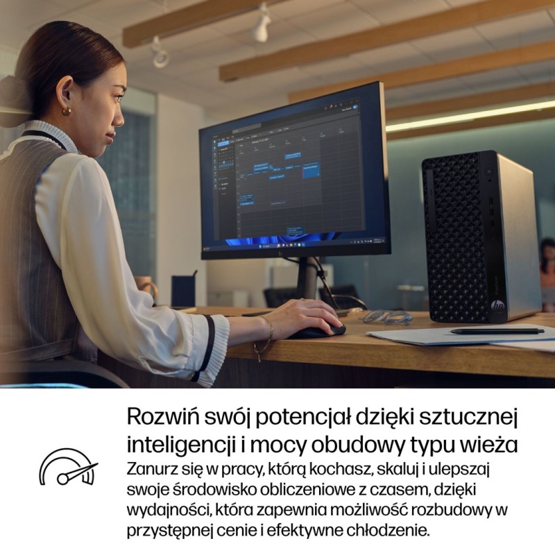 HP ProDesk 4 Tower G1i Desktop AI PC Intel Core Ultra 5 225 16 GB DDR5-SDRAM 512 GB SSD Windows 11 Pro Black