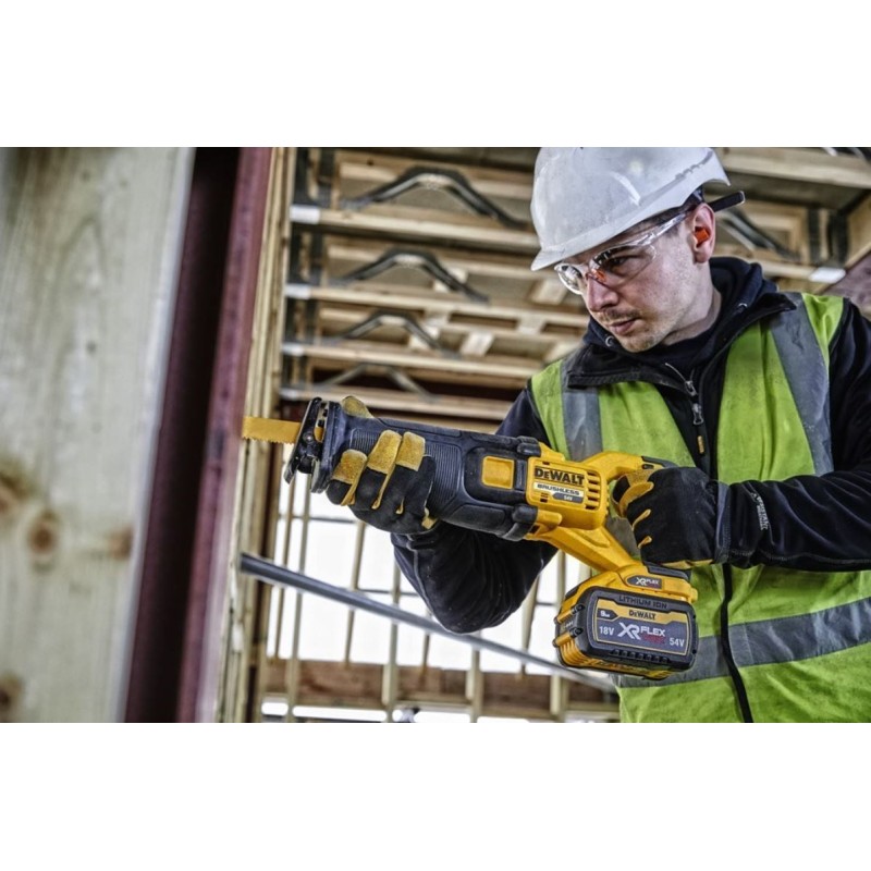 DEWALT DCS389NT reciprocating saw FlexVolt 54V TSTAK Black, Yellow DEWALT DCS389NT reciprocating saw FlexVolt 54V TSTAK Black, Yellow