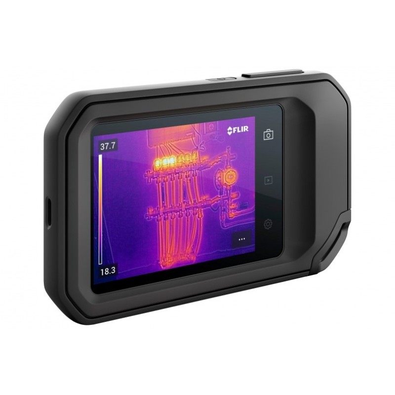 FLIR C-5 thermal imaging camera Black Built-in display 160 x 120 pixels