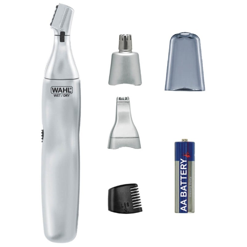Wahl Ear, Nose & Brow 3-In-1 precision trimmer Silver Wahl Ear, Nose & Brow 3-In-1 precision trimmer Silver