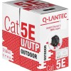 Q-LANTEC KIU5OUTS305Q networking cable 305 m Cat5e U/UTP (UTP) Black