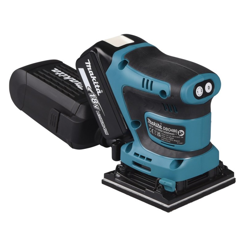 Szlifierka oscylacyjna bez aku 18V DBO480Z MAKITA Szlifierka oscylacyjna bez aku 18V DBO480Z MAKITA
