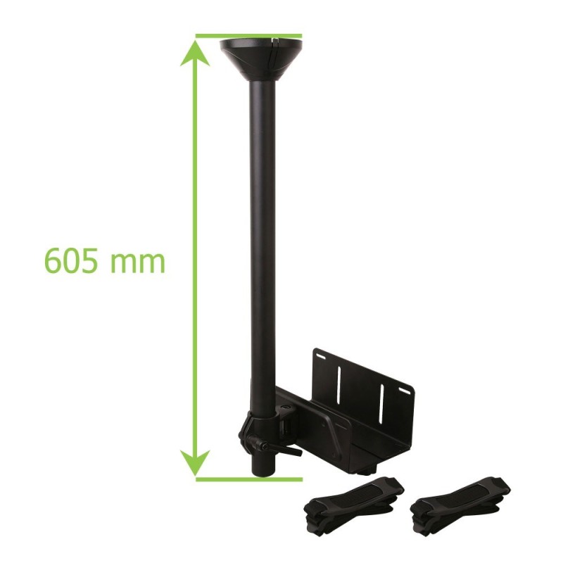 Techly ICA-CS 63 CPU holder Desk-mounted CPU holder Black Techly ICA-CS 63 CPU holder Desk-mounted CPU holder Black