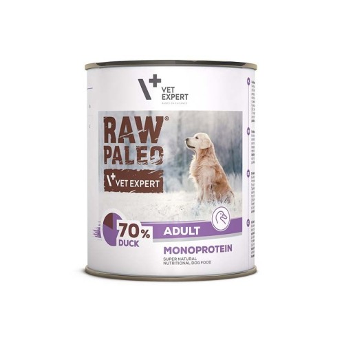 RAW PALEO Adult Monoprotein Duck - wet dog food - 800 g RAW PALEO Adult Monoprotein Duck - wet dog food - 800 g