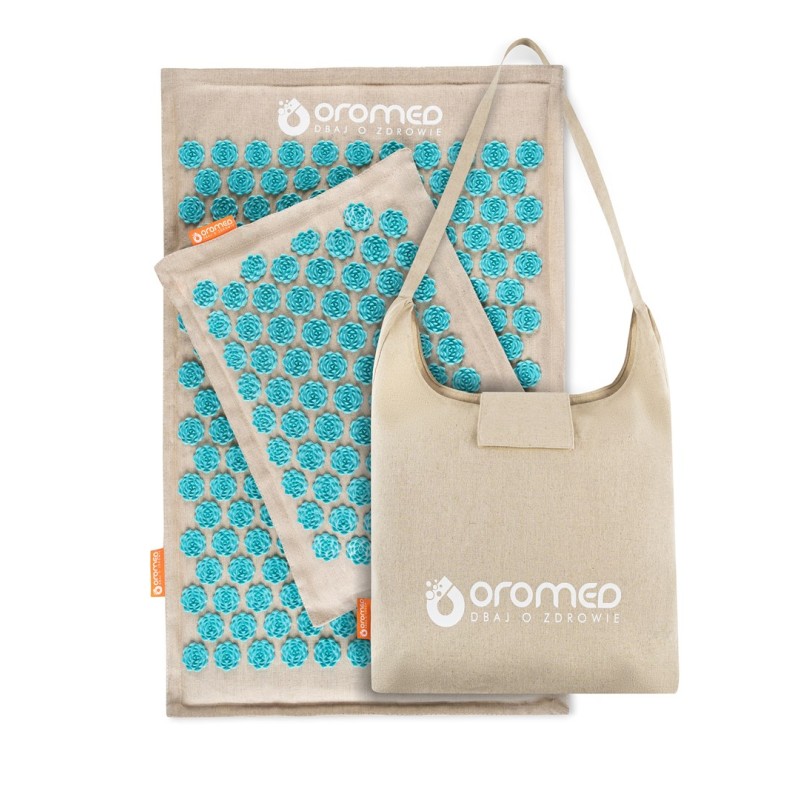 ORO-HEALTH acupressure mat, colour grey ORO-HEALTH acupressure mat, colour grey