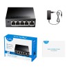 Cudy GS105 network switch Gigabit Ethernet (10/100/1000) Black Cudy GS105 network switch Gigabit Ethernet (10/100/1000) Black