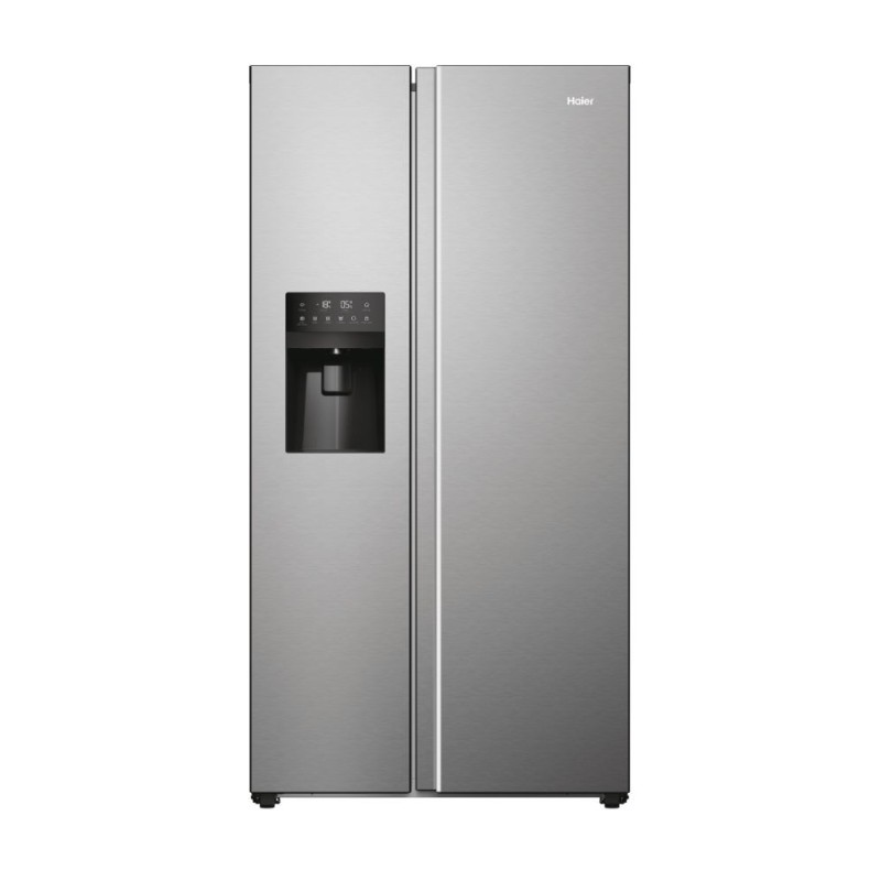 Haier SBS 90 Serie 5 HSR5918DIMP Free-standing double-sided fridge-freezer combination 511 l D Platinum, stainless steel