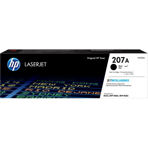 HP 207A Black Original LaserJet Toner Cartridge HP 207A Black Original LaserJet Toner Cartridge