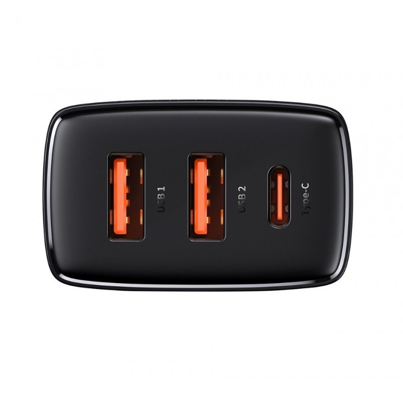 Baseus CCXJ-E01 mobile device charger Smartphone, Smartwatch, Tablet Black AC Fast charging Indoor Baseus CCXJ-E01 mobile device charger Smartphone, Smartwatch, Tablet Black AC Fast charging Indoor