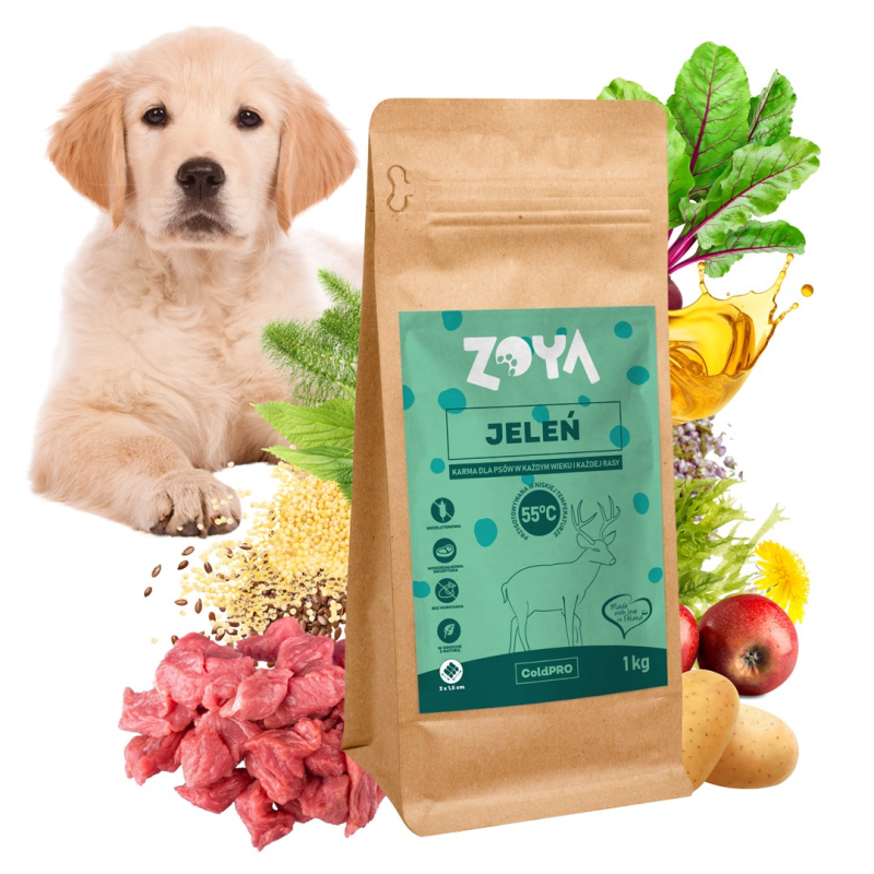ZOYA ColdPRO Deer - dry dog food - 1kg