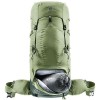 Deuter Aircontact Lite 45+10 SL Women's hiking backpack Black Deuter Aircontact Lite 45+10 SL Women's hiking backpack Black