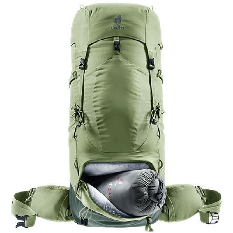 Deuter Aircontact Lite 45+10 SL Women's hiking backpack Black Deuter Aircontact Lite 45+10 SL Women's hiking backpack Black