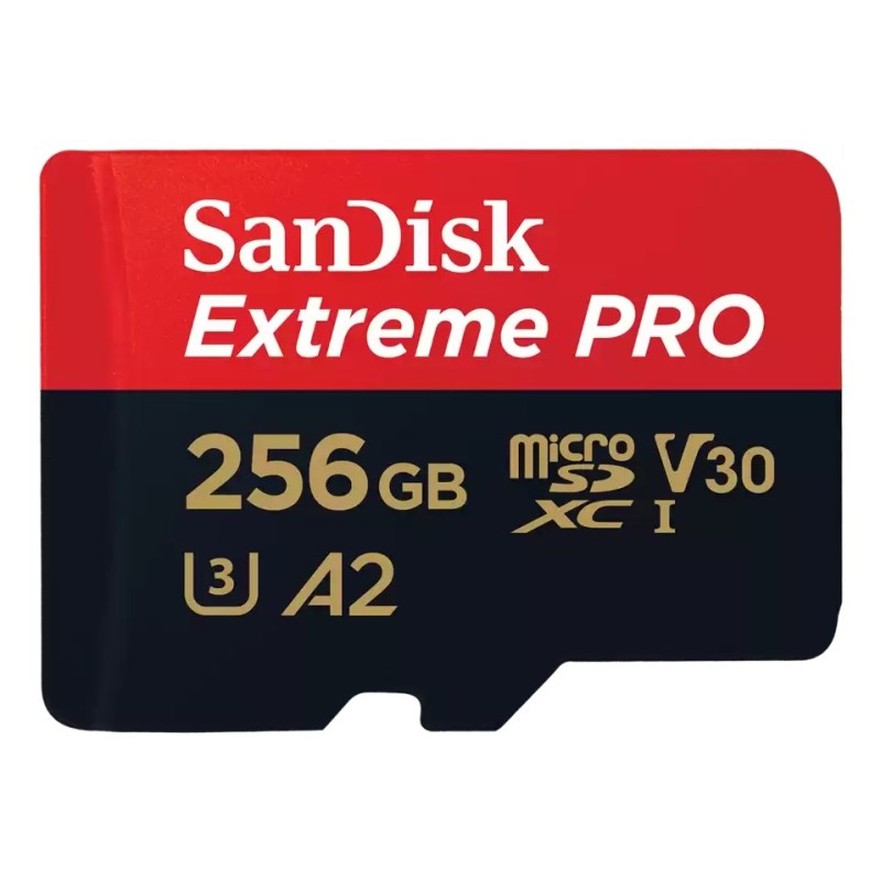SanDisk Extreme PRO 256 GB MicroSDXC UHS-I Class 10
