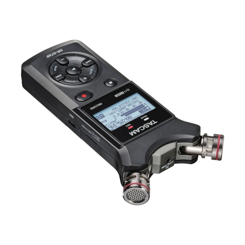 Tascam DR-07XP - Przenośny rejestrator cyfrowy z interfejsem USB Tascam DR-07XP - Przenośny rejestrator cyfrowy z interfejsem USB