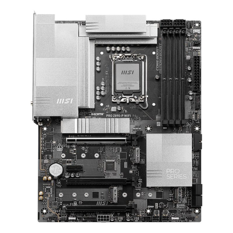 MSI PRO Z890-P WIFI motherboard Intel Z890 LGA 1851 (Socket V1) ATX