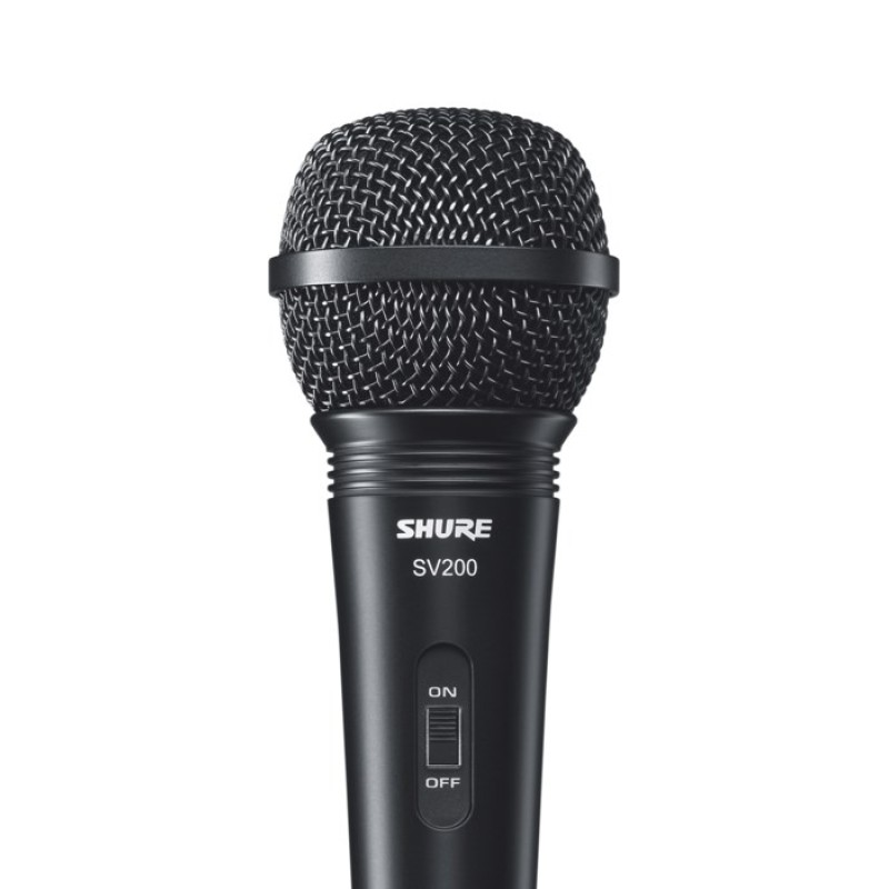 Shure SV200 microphone Black Karaoke microphone