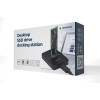 Gembird DD-U3M2 storage drive docking station USB 3.2 Gen 1 (3.1 Gen 1) Type-C Black Gembird DD-U3M2 storage drive docking station USB 3.2 Gen 1 (3.1 Gen 1) Type-C Black