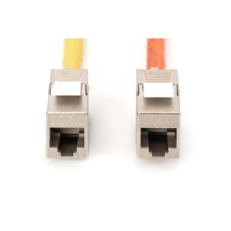 Digitus CAT 6A Keystone module, shielded, tool-free mounting connection Digitus CAT 6A Keystone module, shielded, tool-free mounting connection