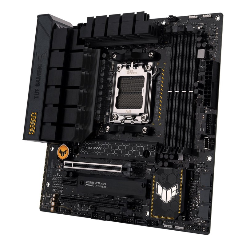 ASUS TUF GAMING B650M-PLUS WIFI AMD B650 Socket AM5 micro ATX ASUS TUF GAMING B650M-PLUS WIFI AMD B650 Socket AM5 micro ATX