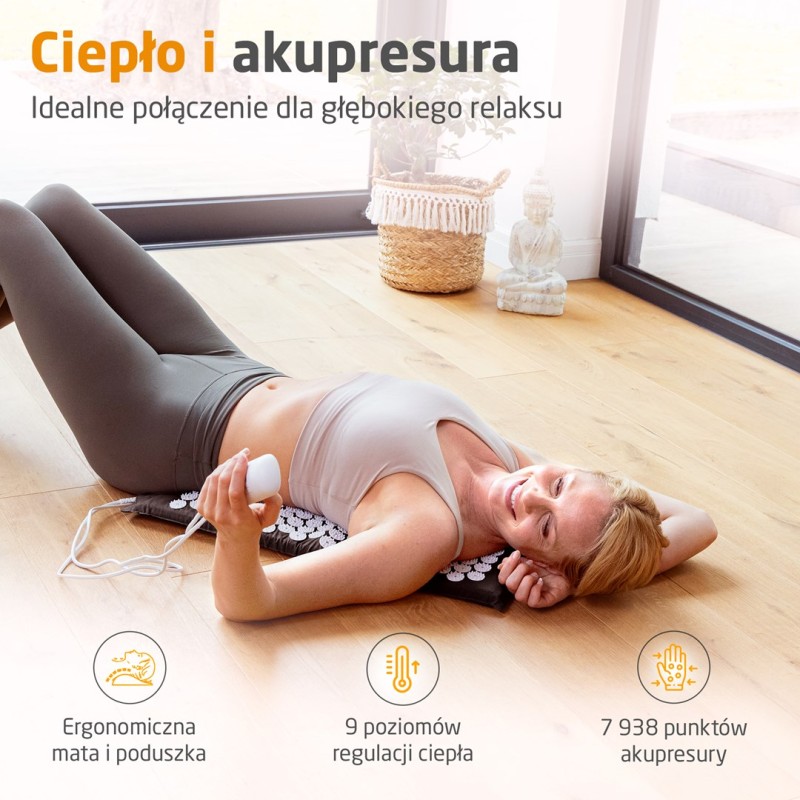 Medisana MM 100 acupressure mat with heating function