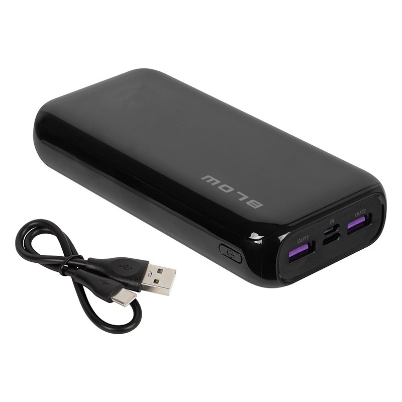 Power Bank 20000mAh QC+PD 20W + lightning PB20E