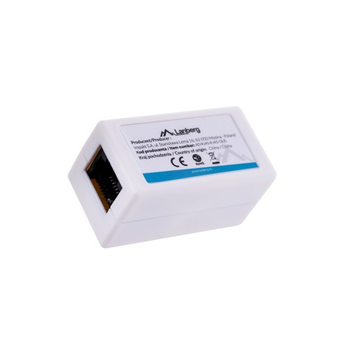 Lanberg AD-RJ45-RJ45-OU5 cable gender changer RJ-45 White Lanberg AD-RJ45-RJ45-OU5 cable gender changer RJ-45 White