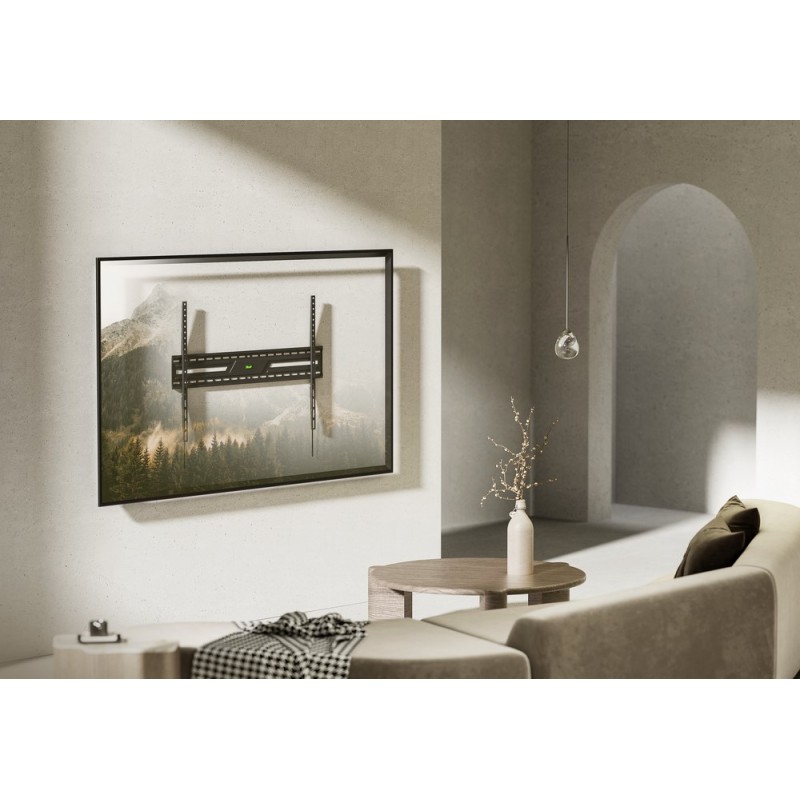 Gembird WM-100F-01 TV wall mount (fixed), 43”-100”, black