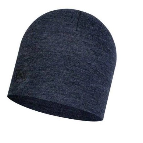 BUFF MERINO MIDWEIGHT BEANIE MELANGE NIGHT BLUE BUFF MERINO MIDWEIGHT BEANIE MELANGE NIGHT BLUE
