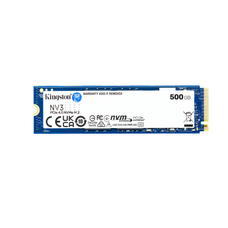 Kingston Technology 500G NV3 M.2 2280 NVMe SSD Kingston Technology 500G NV3 M.2 2280 NVMe SSD