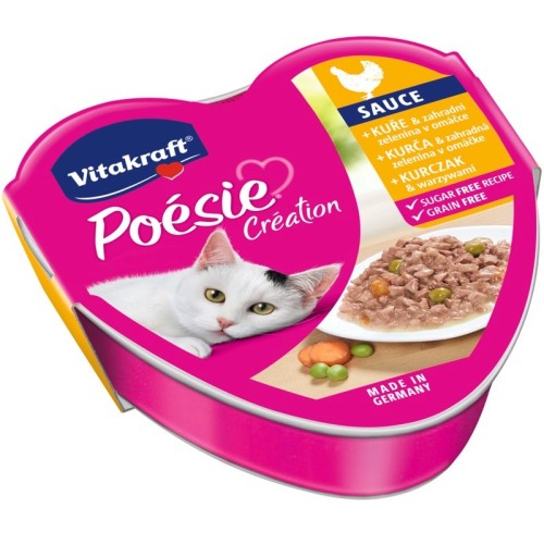 VITAKRAFT POESIE CREATION SOS chicken/vegetables - wet cat food - 85 g VITAKRAFT POESIE CREATION SOS chicken/vegetables - wet cat food - 85 g