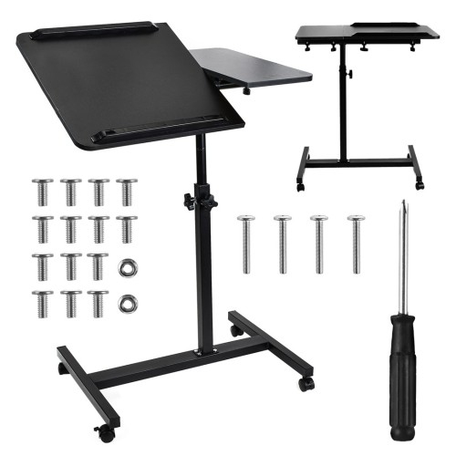 Maclean mobile desk/laptop stand, black, height adjustment 59-89cm, max. 30kg , MC-121 B Maclean mobile desk/laptop stand, black, height adjustment 59-89cm, max. 30kg , MC-121 B