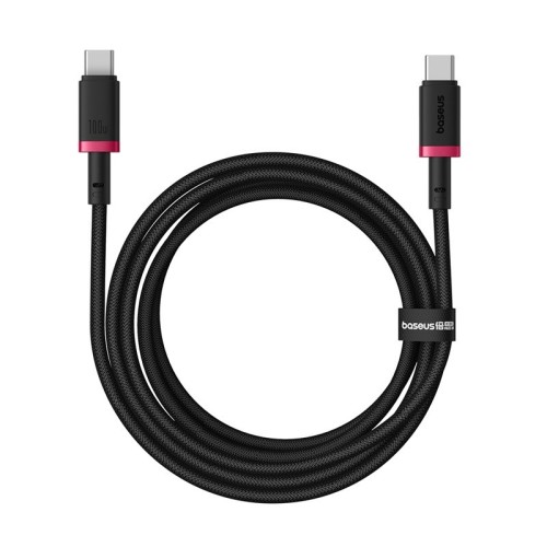 Baseus Dura Type C to Type C 100 W fast charging cable 2 m Black, Red Baseus Dura Type C to Type C 100 W fast charging cable 2 m Black, Red