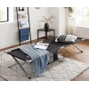 PROMIS Camping, tourist and camping bed, foldable, navy blue PROMIS Camping, tourist and camping bed, foldable, navy blue