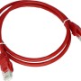 Alantec KKU5CZA1 networking cable Red 0.25 m Cat5e U/UTP (UTP)
