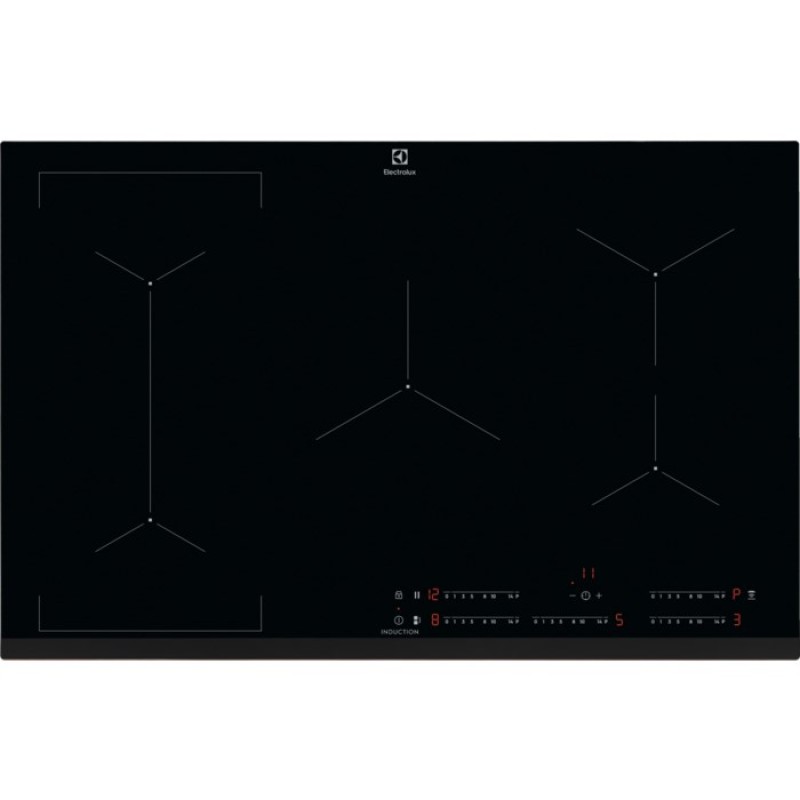 Electrolux EIV835 Black Built-in 80 cm Zone induction hob 5 zone(s) Electrolux EIV835 Black Built-in 80 cm Zone induction hob 5 zone(s)