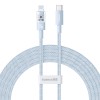 Baseus Gem USB-C to iP fast charging cable 2 m 20 W Blue Baseus Gem USB-C to iP fast charging cable 2 m 20 W Blue