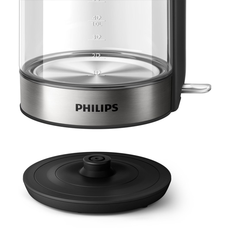 Philips 5000 series HD9339/80 electric kettle 1.7 L 2200 W Black, Stainless steel, Transparent Philips 5000 series HD9339/80 electric kettle 1.7 L 2200 W Black, Stainless steel, Transparent