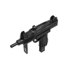 Submachine gun air rifle Ranger UZ1 Full Auto Blowback Kal.4.5 BBS 25-shots Metal KWC