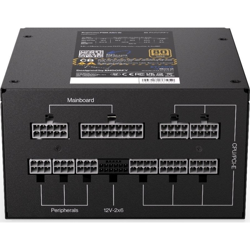 Endorfy Supremo FM6 850W (EY7A012) Black Endorfy Supremo FM6 850W (EY7A012) Black