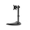 Gembird MS-D1ST-04 Monitor desk stand (rotate, tilt, swivel), 13”-32”, black Gembird MS-D1ST-04 Monitor desk stand (rotate, tilt, swivel), 13”-32”, black