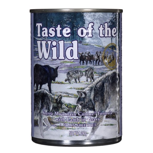 TASTE OF THE WILD Sierra Mountain - Wet dog food - 390 g TASTE OF THE WILD Sierra Mountain - Wet dog food - 390 g